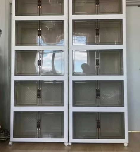 【厂家搬迁】折叠收纳箱收纳箱免安装收纳柜箱...