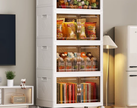 收纳柜储物柜简易衣柜卧室家用置物柜零食玩具...