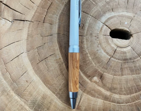 三菱sxn1000笔后改造橄榄木笔握 整笔...