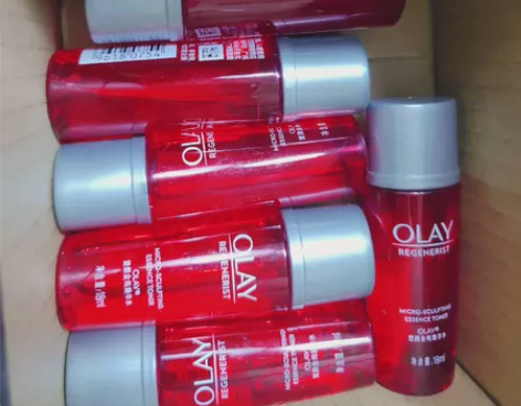 olay塑颜金纯精华水18ml*7 全新未...