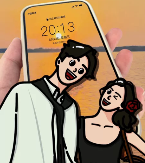 手绘头像定制ins风漫画人物真人照片转漫画...