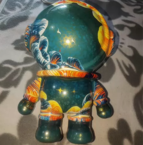 流体太空人 摆件 装饰品  买太多了 家里...