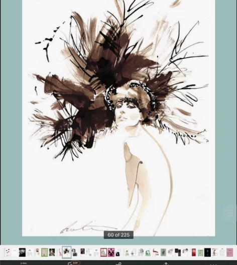 【PDF30】国外服装插画效果图时装画自学...