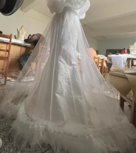 高级服装服饰制作 大礼服成衣成品现货 结课...