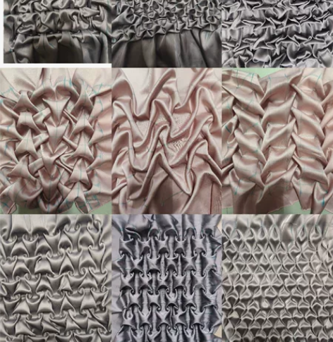 服装设计面料再造成品 做的是25*25，2...