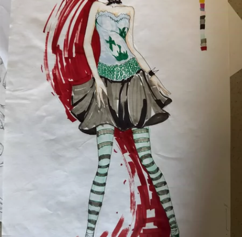 白菜价、会ps线稿、手绘马克笔服装、 漫画...
