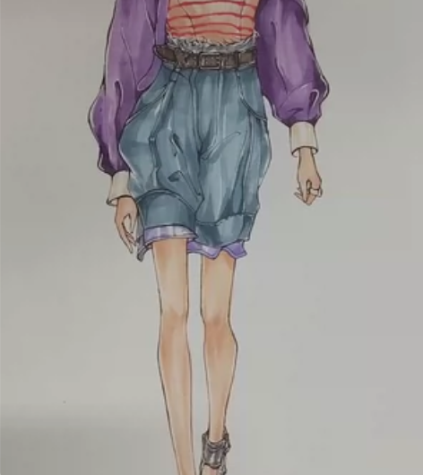 动漫设计 服装设计 肤色24色sta斯塔3...