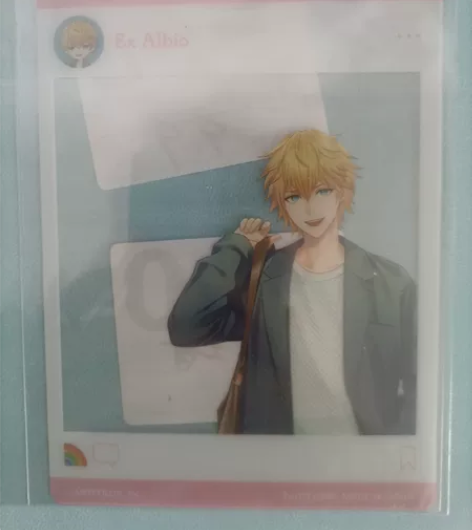 出彩虹社 两个ins透卡 一个8，不包。不...