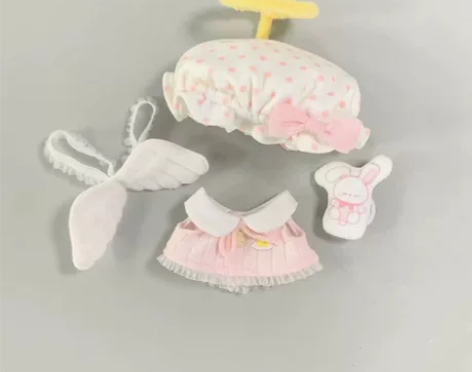 【全新包邮】10cm天使娃衣棉花娃娃海星体...