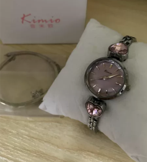 金米欧手表女手链女表轻奢小众女士女款精致小...