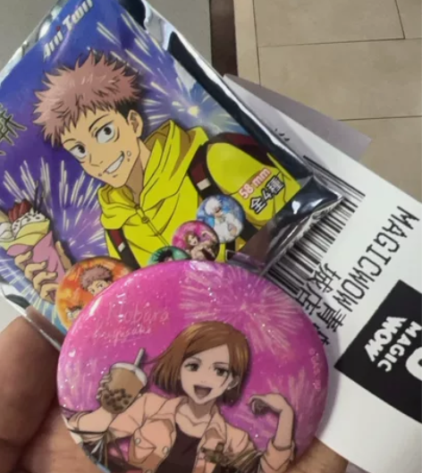 出 咒术回战野蔷薇火花吧唧