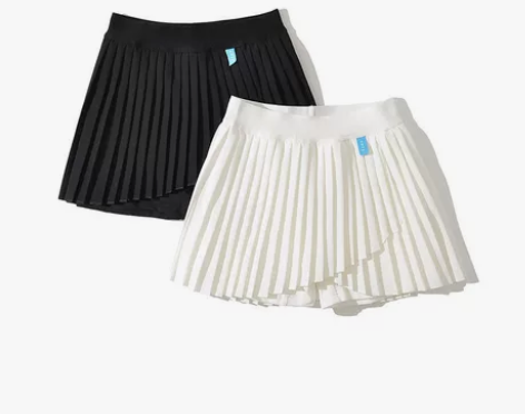 辣妹运动风百褶网球裙女2024夏季ins带...