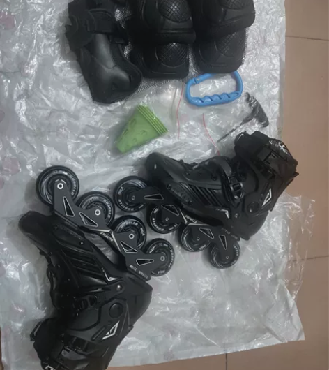 轮滑鞋成年男女溜冰鞋成人直排滑轮鞋花式平花...