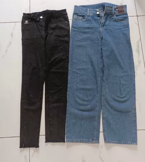 铅笔裤 阔腿裤 两条 没有瑕疵 九成新