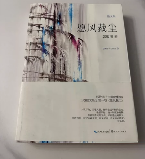 郭敬明 散文集 愿风裁尘 品相如图 保存良...