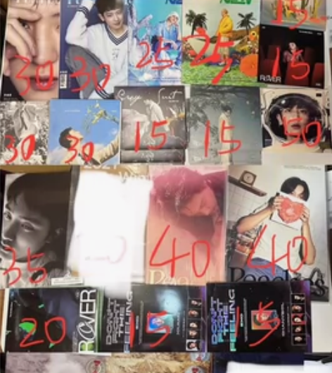 出 EXO专辑 大部分是裸专 pb+cd ...