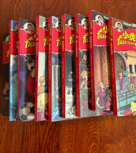小虎神探队，九成新，小孩入门级侦探小推理小...