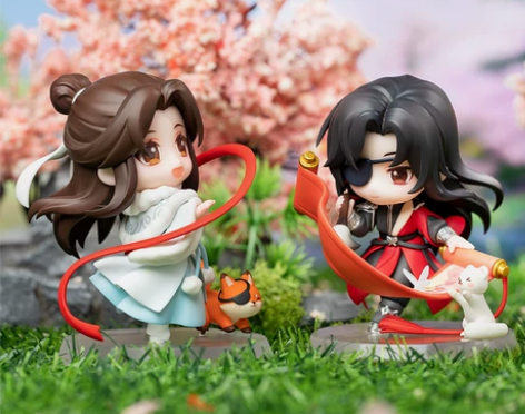 擎苍 天官赐福谢怜花城飞花千结Q版手办动漫...