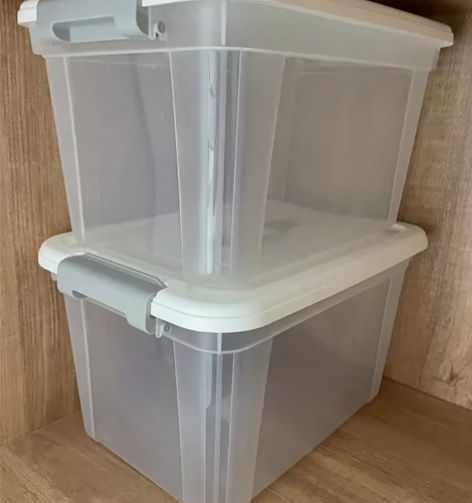 清仓处理一批收纳箱家用储物箱透明杂物玩具收...