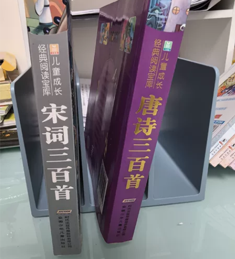 宋词三百首和唐诗三百首,是注音版,有注释和...