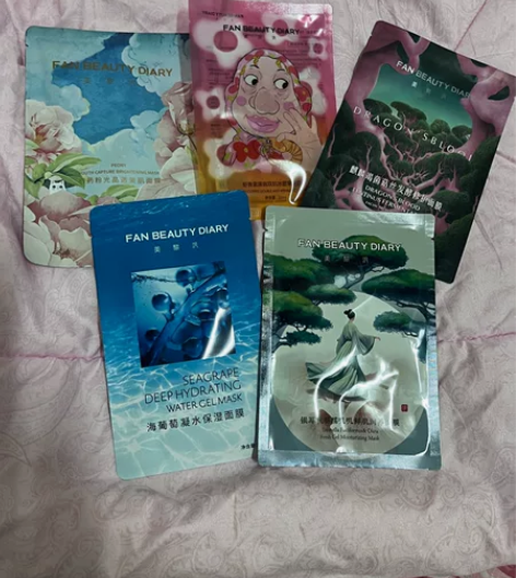 Fanbeauty面膜试用组合装，京东官网...