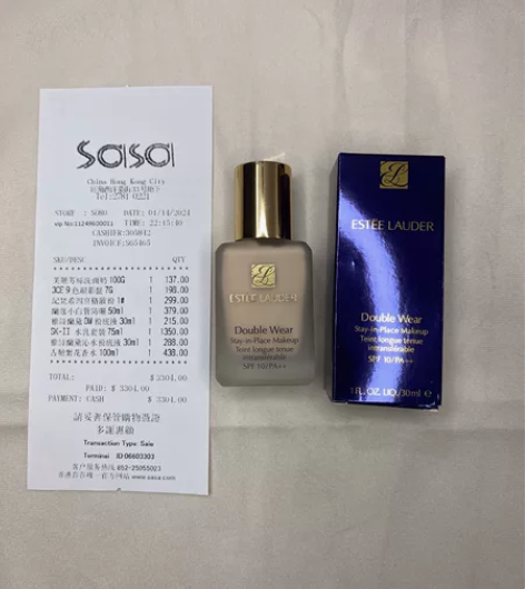 个人闲置出雅诗兰黛DW粉底液30ml 1W...