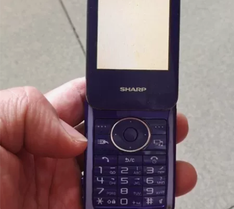 日本夏普手机，型号SH8010C，开机正常...