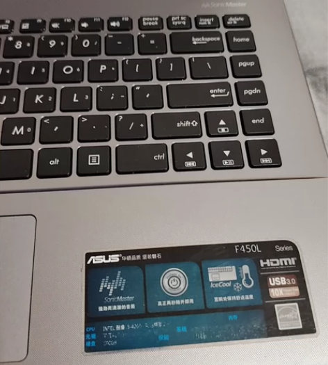 华硕F450L i5 4200-8G内存 ...