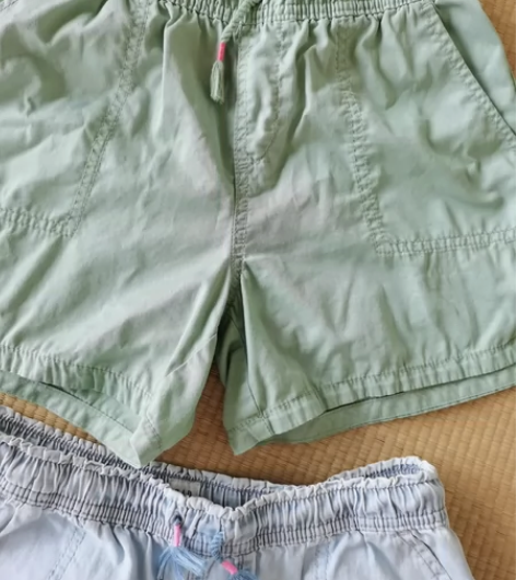 gap女大童短裤,八成新,一条40元 感兴...