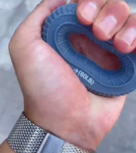 全新握力圈双力度锻炼手力手臂手部力量康复训...