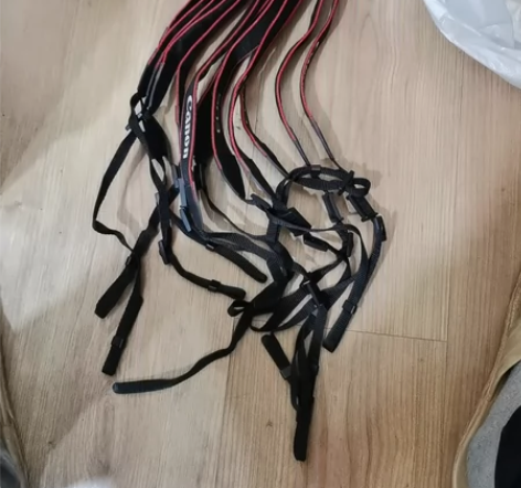 佳能相机肩带，机绣Logo，.全新放旧，九...