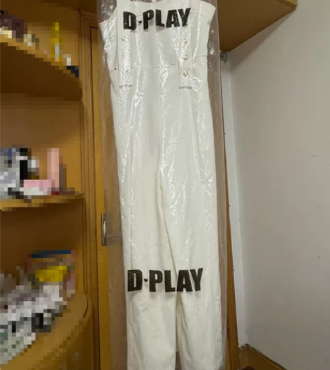 D-PLAY连体阔腿裤 全新未穿过，标签和...