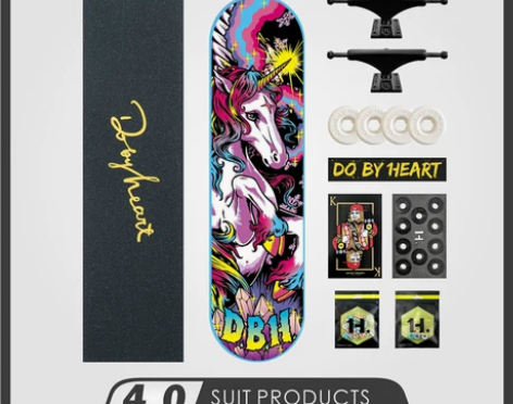 DBH专业滑板初学者成人儿童男女生刷街公路...