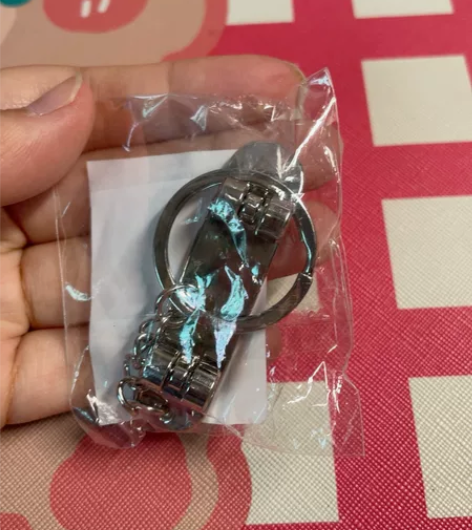 斐乐fusion滑板钥匙扣 买鞋的时候送了...
