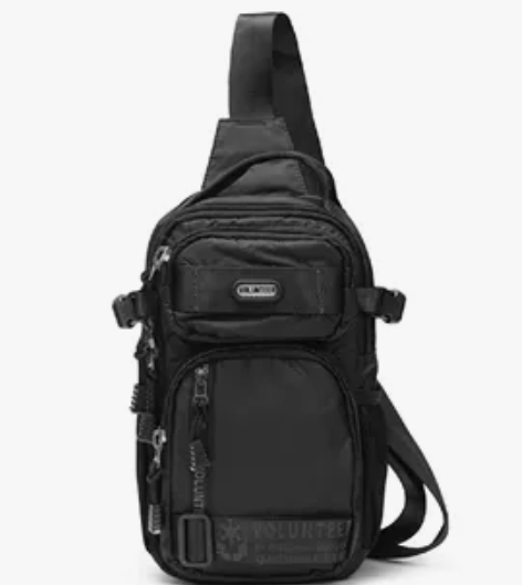 斯帕曼大容量胸包男2023新款休闲男包多功...