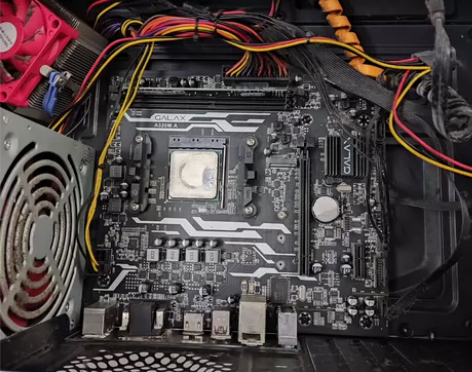 影驰A320M-A主板  DDR4内存4G...