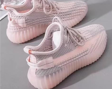 【亏本价】2022夏季透气椰子飞织鞋女新款...