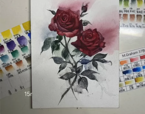 卖画！临摹的！回本！不包邮！ 5r的，颜料...