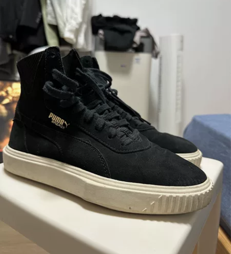 PUMA彪马Breaker 38码高帮鞋，9成新，无磨损，2...