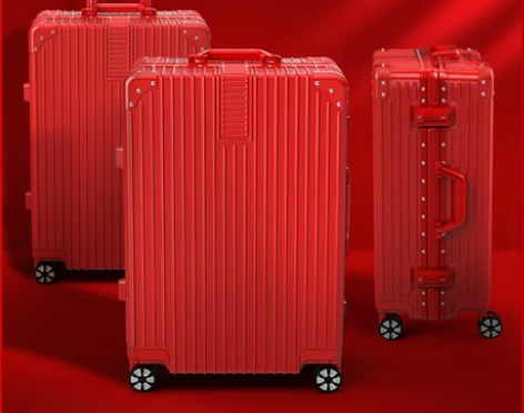 【年货价】行李箱结婚红色箱子陪嫁箱皮箱女拉...