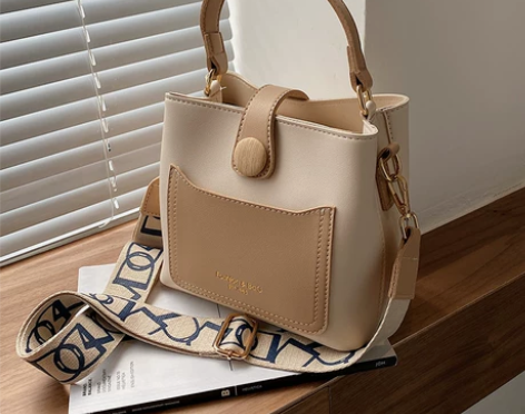 百搭大容量手提包女2022新款夏时尚水桶包...