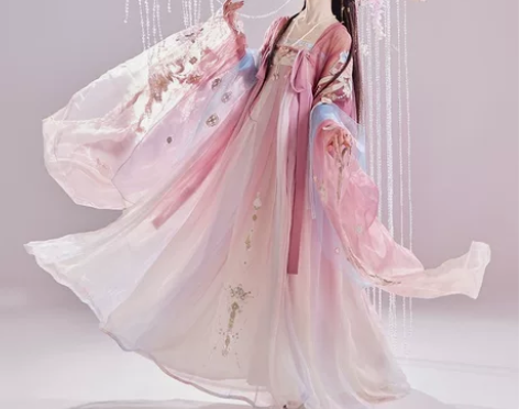 【云鬓花颜】玉术原创汉服女刺绣诃子裙改良汉...