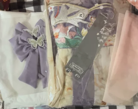 茗月宣原创汉服 m 全新吊牌在 小物有 感...