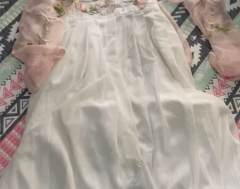 正版汉服都城南庄m码 只穿过一次~75包邮...