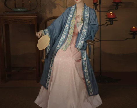 【88狂欢价】柒邑原创汉服女宋制三件套【海...