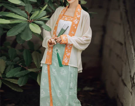 ?仙楚姬原创汉服女正品【初欢】宋制对襟飞机...