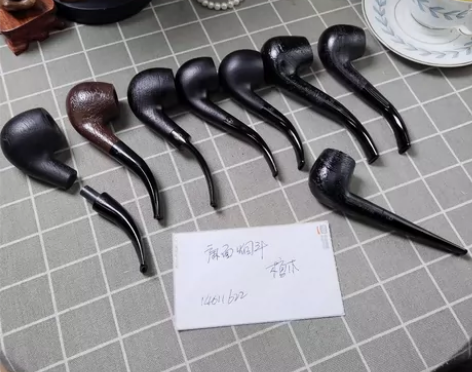 清仓 捡漏 实木烟斗 黑檀木烟斗 一德路的...