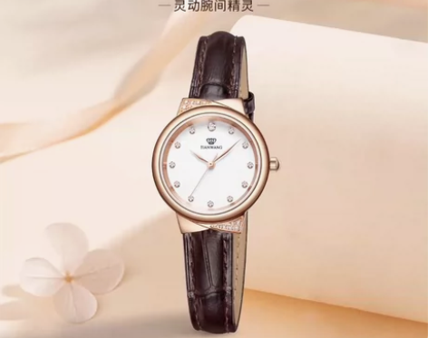 天王2024新款小棕表女士手表女款高级复古...