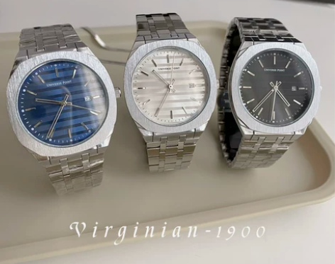 Virginian1900新款日历气质条纹...