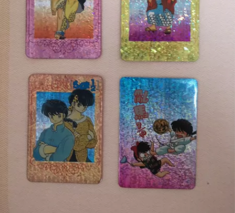 【打包4张优惠出】乱马1/2 闪卡，极具怀...